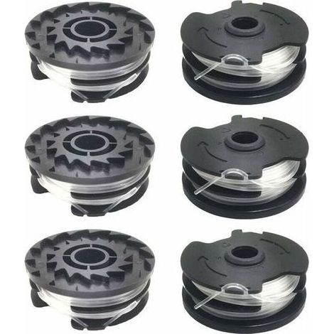 Set of 6 coil of wire nylon 1,6 mm for cutting-edge LIDL Parkside – Design spiral for cutting effective – Compatible PRTA 20-Li, PRT 300, PRT 550 (1/4)