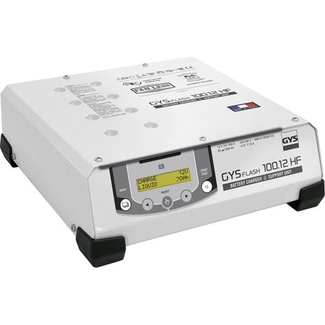 BSU plomo / cargador de litio Gys GYSFLASH 100.12 HF 12V 5m cable (1/5)
