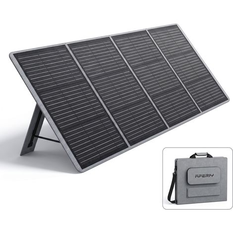 AFERIY Faltbares Solarpanel 200W, 23% Hoher Wirkungsgrad, IP65, Für Solargenerator, Wohnmobil, Wandern, Leicht 4.5kg