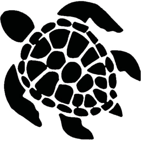 Autocollant Tortue Pour Carrosserie Sticker Voiture Exterieur Autocollants Animaux Pour Voiture Décorer Les Vitres Et Portières De Voitures, 13 X 13 CM