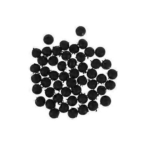 Pack of 50 realistic artificial blueberries, ideal for decoration and creative hobbies (wedding, etc.). (1/2)