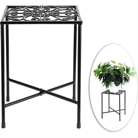 Blumentopfhalter aus Metall für den Innen- und Außenbereich (Pflanze nicht im Lieferumfang enthalten)