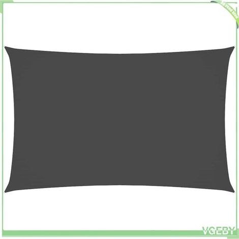 Voile de parasol - FAFEICY - 135094 - Rectangulaire 2x5 m - Tissu Oxford enduit PU - Anti-UV et déperlant (1/5)