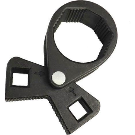 Clé à molette pratique pour colonne de direction en acier, volant universel à rotule de 25 à 42 mm (1/4)