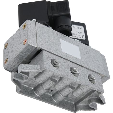 Elektrisches Magnetventil G1/8 Zoll, 2 Positionen, 5-Wege-Steuerventil K25D2H-6AC110V (1/5)