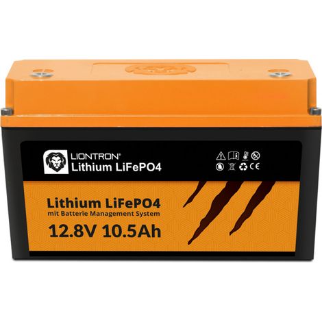 Batterie Liontron Lithium LiFePO4 LX Smart BMS 12,8V 10.5Ah (1/4)