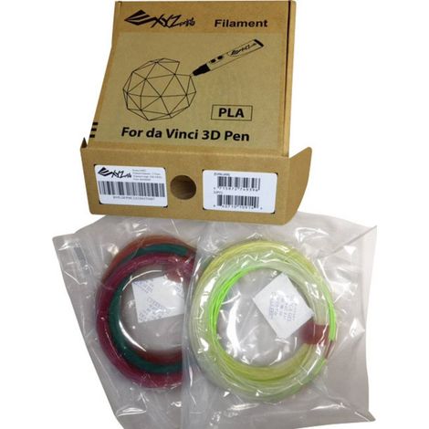 Filament imprimante 3D xyzprinting rfpldxtw00h PLA 1.75 mm 6 pcs (1/2)