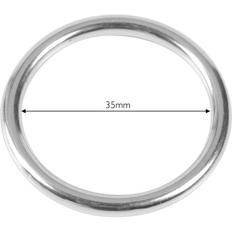 Anneau en Acier Inoxydable 304 de 5mm pour Équipement de Plongée et Accessoires pour Animaux de Compagnie (1/2)