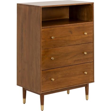 Commode en bois d'acacia Emiel (1/5)
