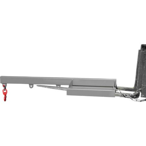 Bras de chargement Bauer Südlohn LA 1600-1,0, laqué, gris souris
