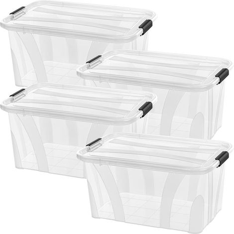 Aufbewahrungsbox Anzio 14 l 4er-Set (1/3)