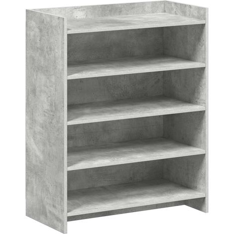 Armario Zapatero Gris Hormigón 73,5 x 36 x 92 cm vidaXL (1/5)