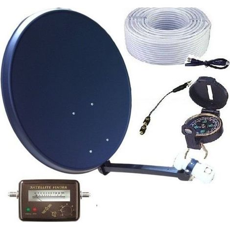 KIT PARABOLE 60cm + kit satfinder + cable 10m + L…