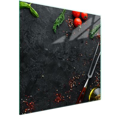 PLACA PROTECTORA DE VIDRIO PARA ESTUFA 50x52 PIZARRA (1/5)