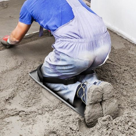 Beton-Kniebretter, Gleit-Kniebretter 30x8 Zoll, Edelstahl, für Zuhause, Garten, Party (1/5)