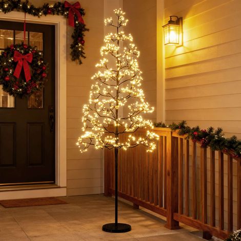 LED Light Tree 150 cm, 1000 Warm White, Cement Stand (1/5)