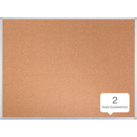 Nobo Tavola di visualizzazione Argento 1200 x 900 mm