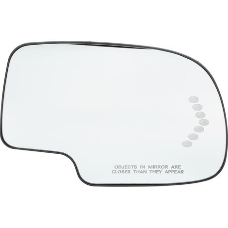 Specchietto retrovisore laterale in vetro riscaldato con indicatore LED di ricambio per Avalanche 1500 2500 lato destro 88944392 (1/5)