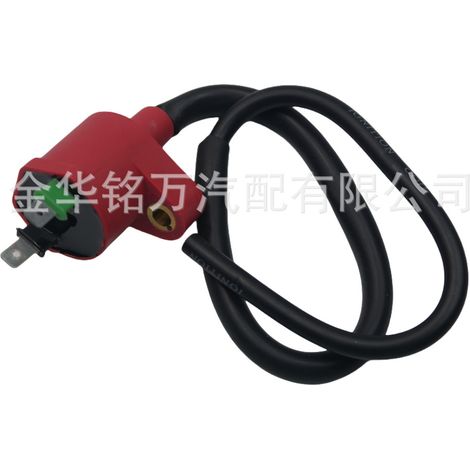 Module d'allumage à bobine d'allumage haute tension GY6125 adapté aux motos, vélos électriques et scooters (rouge) (1/5)
