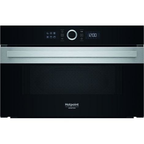 Hotpoint HAMD54MX Noir, Acier inoxydable Micro-ondes grill Intégré 31 L 1000 W (1/4)