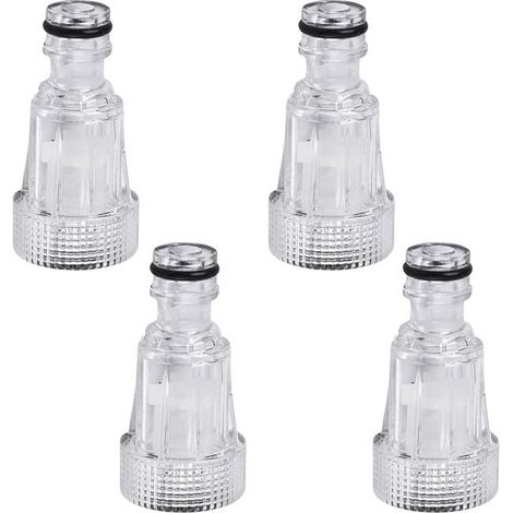 (F3/4) 4er-Pack Wasserfilterset für Hochdruckreiniger, Gartenzubehör, Schlauchfilter, kompatibel mit Hochdruckreinigern (1/4)