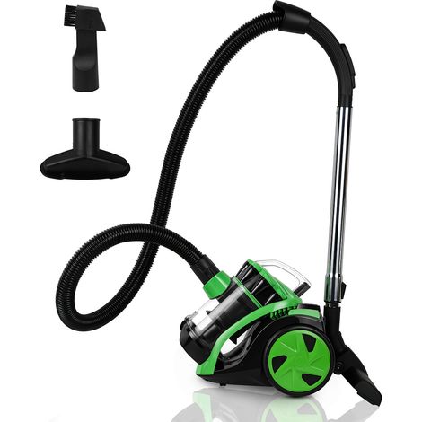 Randaco Staubsauger Beutellos Bodenstaubsauger Zyklon Sauger 900W HEPA Filter