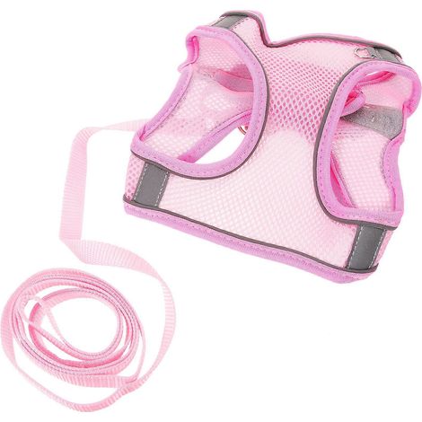 Arnés reflectante para perros con correa para pasear mascotas, 4 juegos, transpirable (1/5)