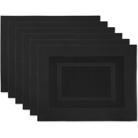 Facile à Nettoyer l'intérieur/extérieur tissé en Vinyle Table Tops (1/5)