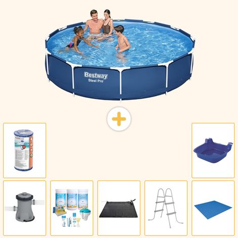 Bestway Bestway Steel Pro Ronde - 366x76 cm - 8-pièces  S22107 (1/3)