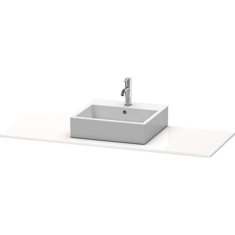 Duravit XSquare Konsole, 1 Ausschnitt links, 1400x16x550mm, (1/5)