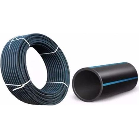 Pipelife Tuyau PE100 PN16 D32X3.0 Noir 100m