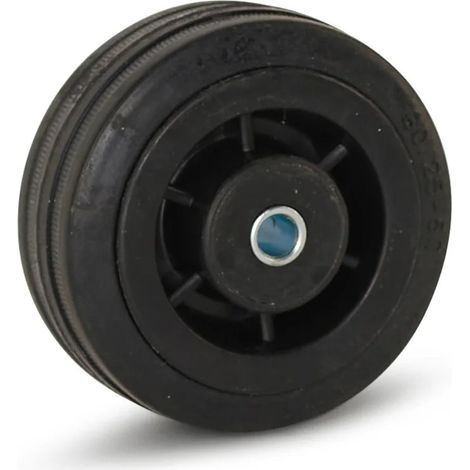 Roue libre - MESO - Caoutchouc - 80mm - 60kg LO