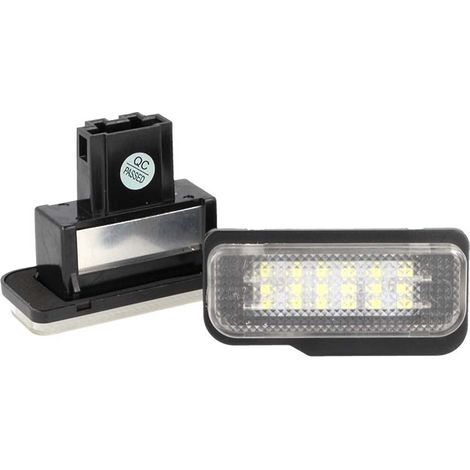 Kit Luci Targa Led Mercedes Benz SLK W203 5D W211 W219 R171 18 Smd Bianco (1/3)