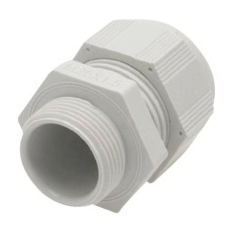 Helukabel 903539 Pressacavo filettato con guarnizione ridotta, con protezione vibrazioni M63 Poliammide Grigio (RAL 703