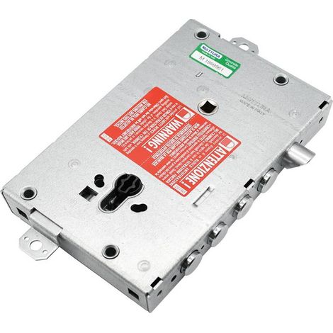 SERRATURA A LEVE PER PORTE BLINDATE E 63 - 4 catenacci / interas.28 mm