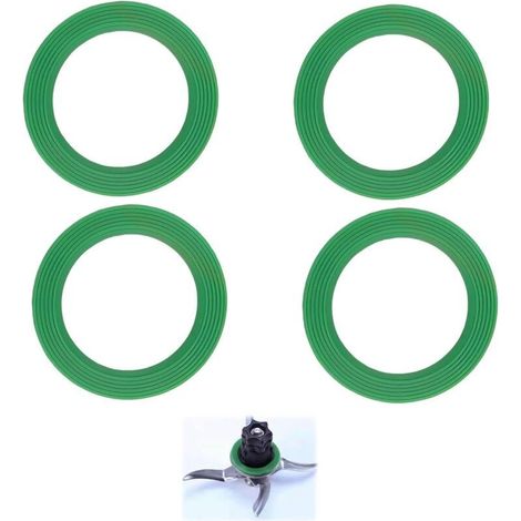 4 Pièces Joint de couteau compatible avec Thermomix TM5 TM6 Couteau de mélange de robot de cuisine, Bague de Rechange compatible avec TM5 TM6 Accessoires (1/5)
