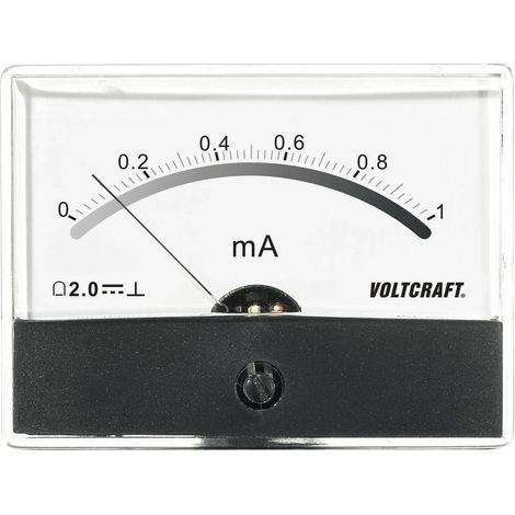 VOLTCRAFT AM-86X65/1MA tester da pannello per temperatura AM-86X65/1mA/DC 1 mA bobina rotante (1/2)