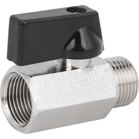2 pièces, vanne à bille pneumatique en laiton à passage direct pour sablage abrasif, accessoire G3/8 po (1/5)