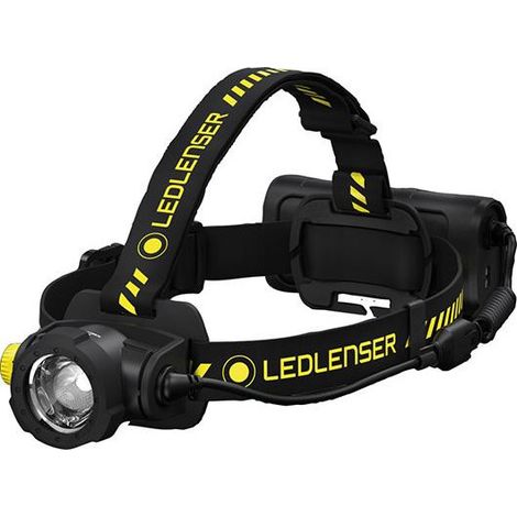 Led-lenser H15R Work Linterna frontal LED negra potente