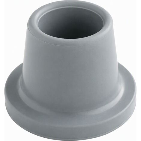 Pied caoutchouc antidérapant 28,6 mm pour chaise de bain, embout rechange tabouret de douche, gris résistant à l'usure (1/4)