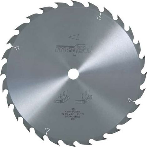 MAFELL Lame scie carbure 410mm 28 dents pour MKS165Ec - 092525 - 410 mm - 4.2 mm - 30 mm - 28 dents