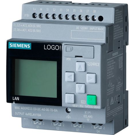 Siemens LOGO 12/24RCE, 6ED10521MD080BA2