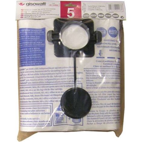Gisowatt Filtro Aspirapolvere - Piccolo - Confezione 5 Pz (1/2)