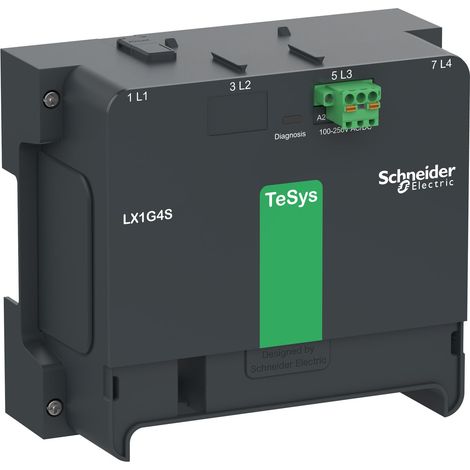 Modulo di controllo standard 100-250V AC/DC per 4 poli TeSys G400/500 - LX1G4SKUEN