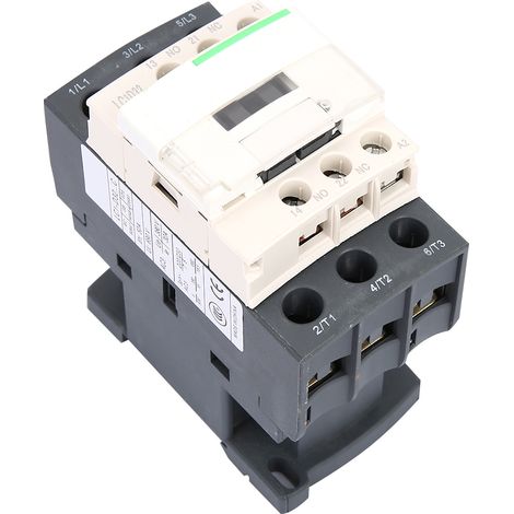 Contacteur électrique LC1-D NEUF 50/60 Hz, 3 pôles, bobine CA, 220 V, 32 A (1/5)