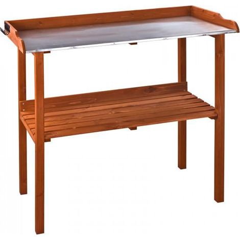 Table de rempotage, de semis pour plante