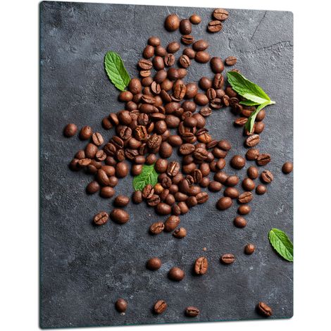 TAGLIERE IN VETRO 40x52 CAFFÈ (1/5)