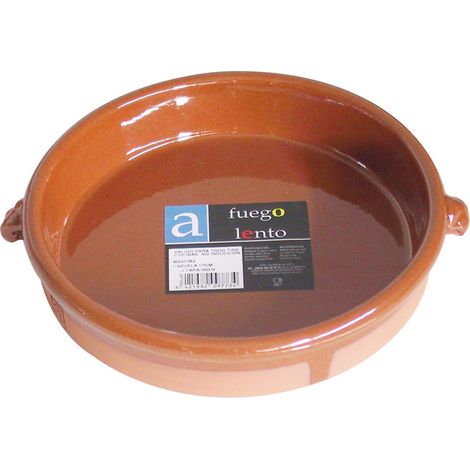 CAZUELA BARRO REDONDA S/ASAS 17 CM. - EHLIS (1/3)