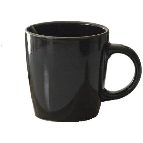 Taza Lisere Dore de 400 ml, color negro. (1/5)