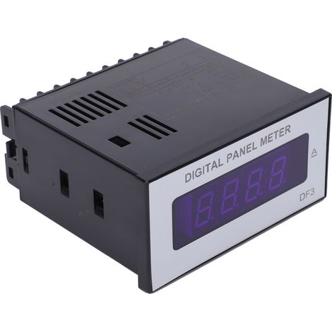 DF3 10A DC LED Digitalamperemeter, 220V Strommesspanel, Prüfgerät (1/5)